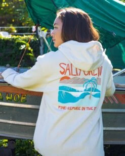 Salty Crew Postcard Natural Hoody