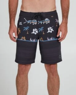 Salty Crew Tandem Black/Black Boardshort -Salty Crew 0U6x0c4p