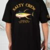 Salty Crew Ahi Mount Black S/S Standard Tee -Salty Crew 20035039 BLK OMBACK