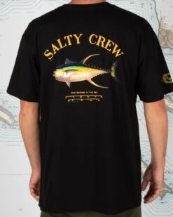 Salty Crew Ahi Mount Black S/S Standard Tee