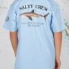 Salty Crew Bruce Boys Light Blue S/S Tee -Salty Crew 20035067Y LBL OMBACK
