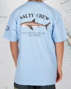 Salty Crew Bruce Boys Light Blue S/S Tee