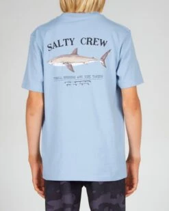 Salty Crew Bruce Boys Marine Blue S/S Tee