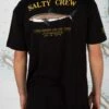 Salty Crew Bruce Black S/S Premium Tee -Salty Crew 20035067 BLK OMBACK