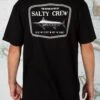 Salty Crew Stealth Black S/S Standard Tee -Salty Crew 20035086 BLK OMBACK