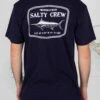 Salty Crew Stealth Navy S/S Standard Tee -Salty Crew 20035086 NVY OMBACK