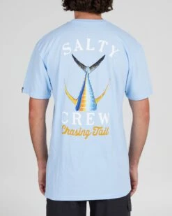 Salty Crew Tailed Light Blue S/S Standard Tee