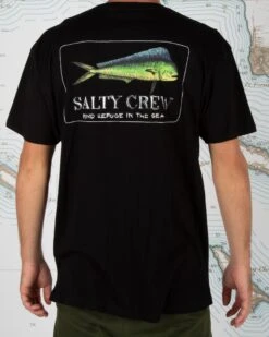 Salty Crew El Dorado Black S/S Premium Tee