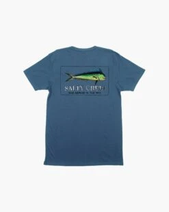 Salty Crew El Dorado Harbor Blue S/S Premium Tee -Salty Crew 20035150 HARBOR BACK