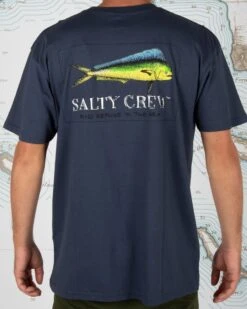 Salty Crew El Dorado Harbor Blue S/S Premium Tee