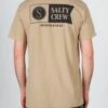 Salty Crew Alpha Khaki Heather S/S Standard Tee -Salty Crew 20035226 KHAHEA OMBACK 5284e843 ea41 4588 9722 e86e634fbfe6