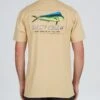 Salty Crew Bigmouth Camel S/S Premium Tee -Salty Crew 20035228 CAM OMBACK