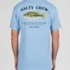 Salty Crew Bigmouth Marine Blue S/S Premium Tee -Salty Crew 20035228 MRBLU OMBACK
