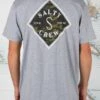 Salty Crew Tippet Decoy Athletic Heather S/S Standard Tee -Salty Crew 20035343 ATHLHEA OMBACK