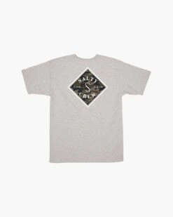 Salty Crew Tippet Decoy Athletic Heather S/S Standard Tee -Salty Crew 20035343 ATLHTR BACK