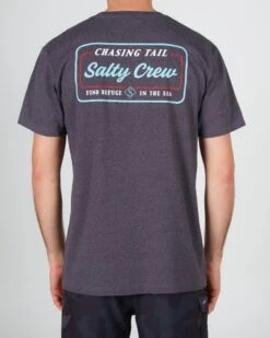 Salty Crew Marina Charcoal Heather S/S Standard Tee