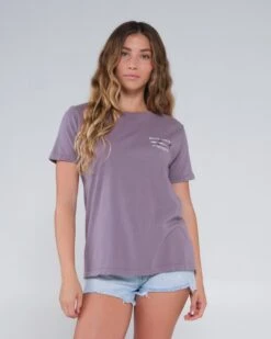 Salty Crew Bruce Lavender Stone Boyfriend Tee