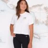 Salty Crew Alpha Gradient White Skimmer Tee -Salty Crew 20035456W WHT 1