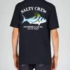 Salty Crew Rooster Boys Black S/S Tee