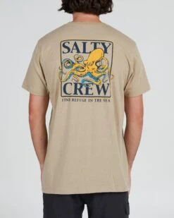 Salty Crew Ink Slinger Charcoal S/S Standard Tee