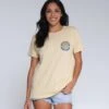 Salty Crew Sun Waves Dusty Gold Boyfriend Tee -Salty Crew 20035522W DSTYGOLD 1