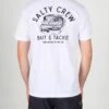 Salty Crew Tackle Box White S/S Premium Tee -Salty Crew 20035535 WHT OMBACK