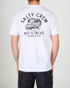 Salty Crew Tackle Box White S/S Premium Tee