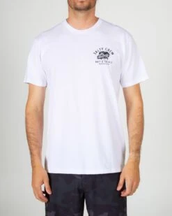 Salty Crew Tackle Box White S/S Premium Tee -Salty Crew 20035535 WHT OMFRONT