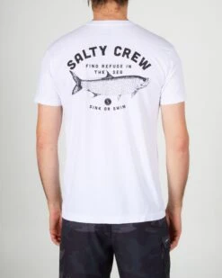 Salty Crew Tarpon White S/S Premium Tee