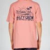 Salty Crew Shorebreak Boys Coral S/S Tee -Salty Crew 20035539Y COR BACK