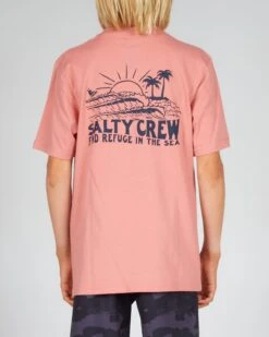 Salty Crew Shorebreak Boys Coral S/S Tee