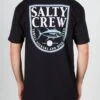 Salty Crew Current Black S/S Standard Tee -Salty Crew 20035546 BLK OMBACK