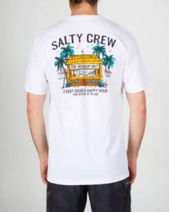 Salty Crew Salty Hut White S/S Standard Tee