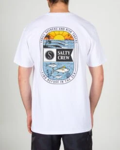 Salty Crew New Waves White S/S Standard Tee