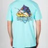 Salty Crew Gone Sailin Sea Foam S/S Standard Tee -Salty Crew 20035552 SEAFOAM OMBACK