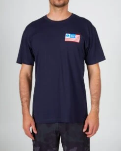 Salty Crew Stars And Stripes Navy S/S Premium Tee 7 Salty Crew Stars And Stripes Navy S/S Premium Tee -Salty Crew 20035558 NAVY OMFRONT