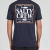 Salty Crew Coaster Navy Heather S/S Premium Tee -Salty Crew 20035587 NVYHEA OMBACK