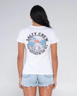 Salty Crew Beach Break White Classic Tee -Salty Crew 20035590W WHT 2