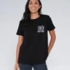 Salty Crew Line Up Black Boyfriend Tee -Salty Crew 20035599W BLK 1
