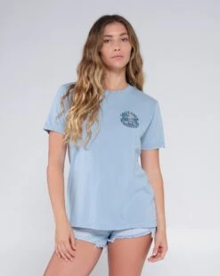 Salty Crew Beach Break Tidal Blue Boyfriend Tee -Salty Crew 20035600W TIDBLU 3