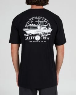 Salty Crew Super Panga Black S/S Standard Tee