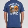 Salty Crew Tsunami Navy Heather S/S Standard Tee -Salty Crew 20035608 NVYHEA OMBACK