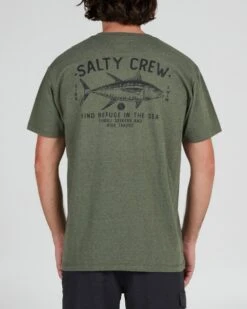Salty Crew Market Forest Heather S/S Standard Tee