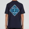 Salty Crew Tippet Shores Boys Navy S/S Tee -Salty Crew 20035611Y NVY OMBACK