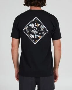 Salty Crew Tippet Shores Black S/S Premium Tee