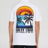 Salty Crew Beach Day Boys White S/S Tee -Salty Crew 20035612Y WHT OMBACK