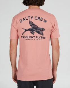 Salty Crew Frequent Flyer Coral S/S Premium Tee