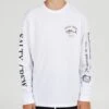Salty Crew Ahi Mount Boys White L/S Tee -Salty Crew 20135011Y WHT OMFRONT