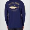 Salty Crew Ahi Mount Navy L/S Standard Tee