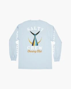Salty Crew Tailed Light Blue L/S Standard Tee -Salty Crew 20135036 LBL BACK